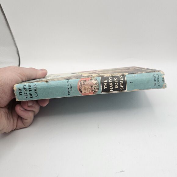 Hardy Boys THE SECRET OF THE CAVES #7 Franklin W Dixon - Picture 2 of 6